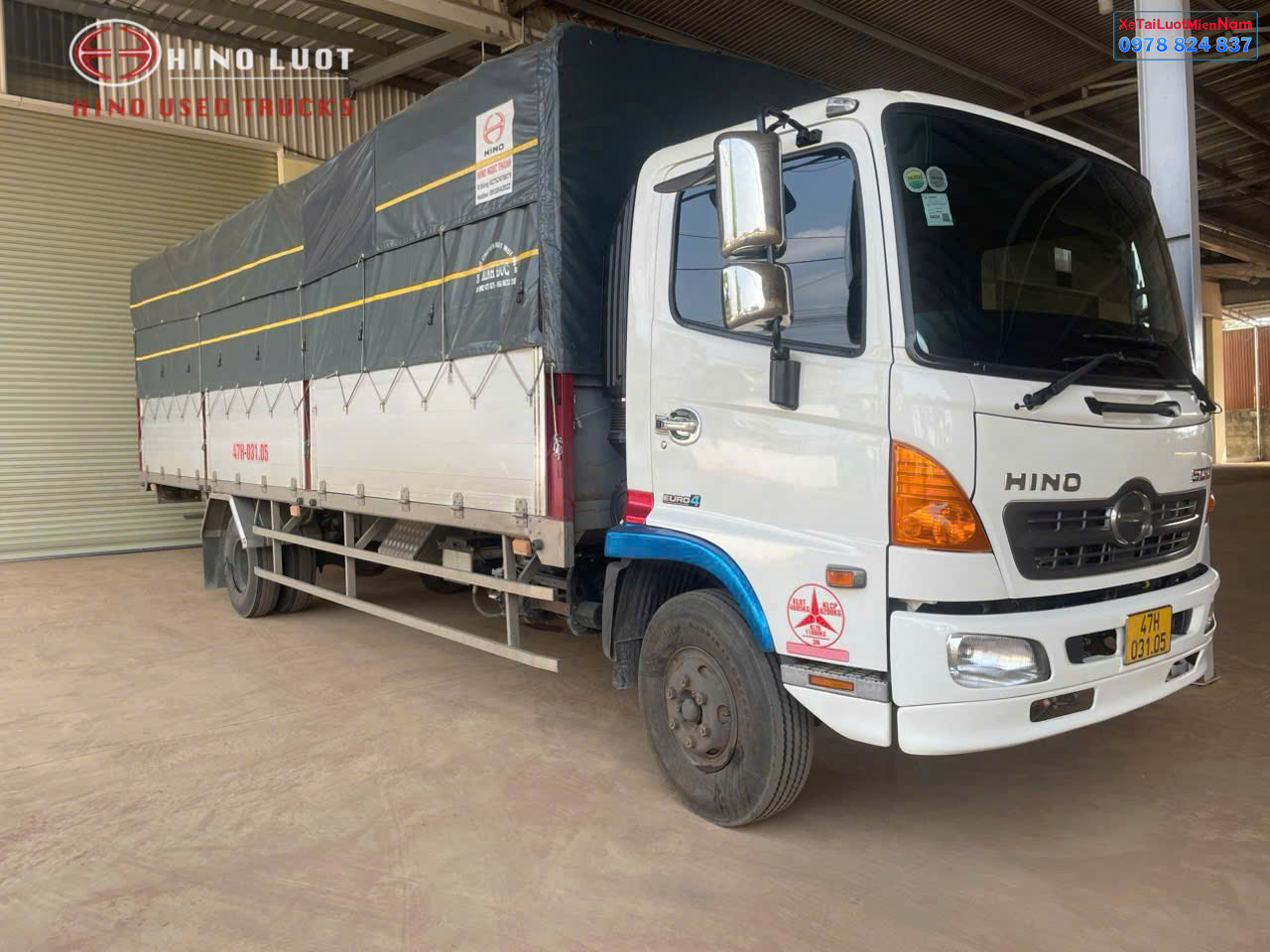 Xe Tải Hino FC9JNTC 6.2 Tấn Đời 2023