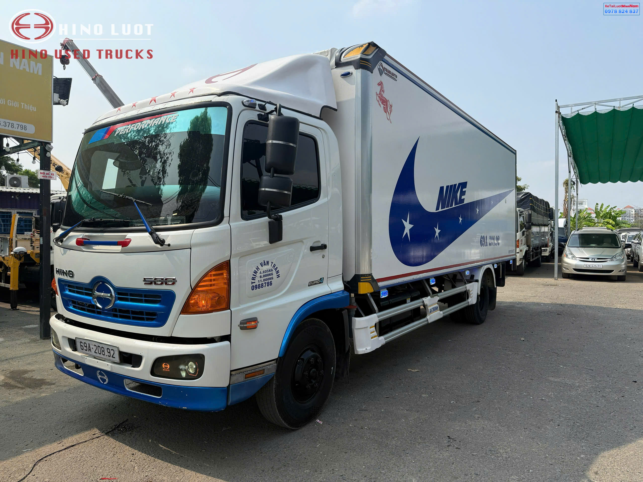 Xe Tải Hino FC9JLTC Bảo Ôn 6 Tấn Đời 2022