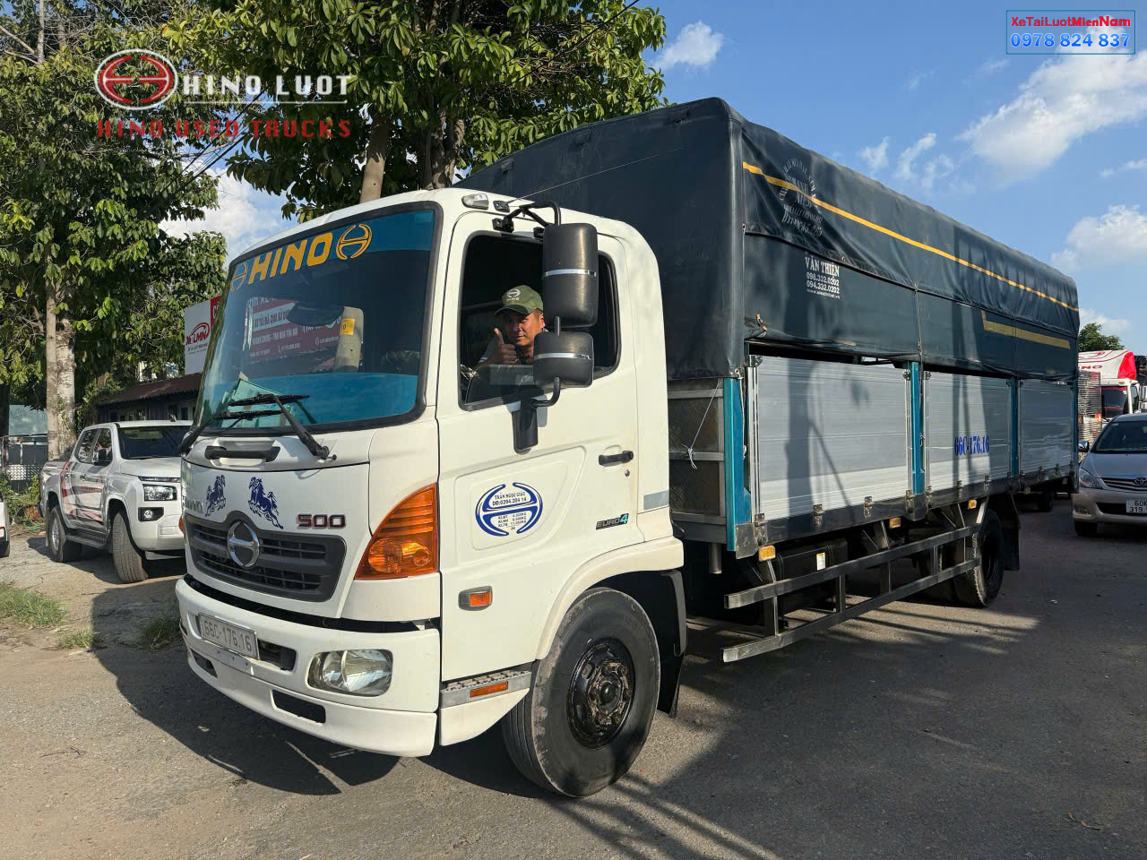 Xe Tải Hino FC9JLTC 6.5 Tấn Đời 2022